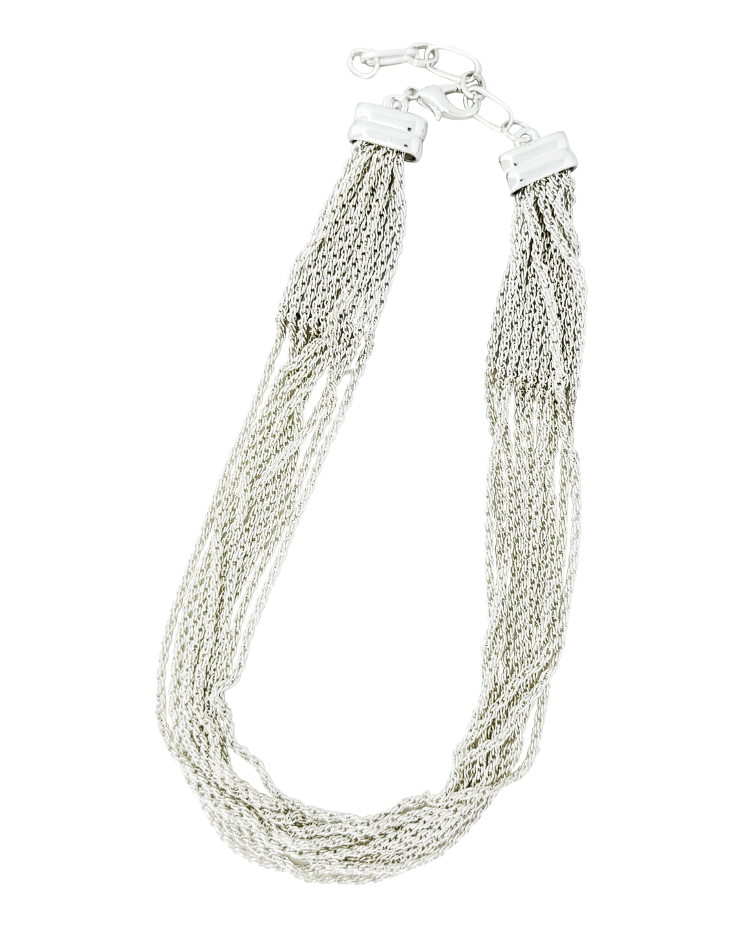 Halsband 4543 silverfärgat