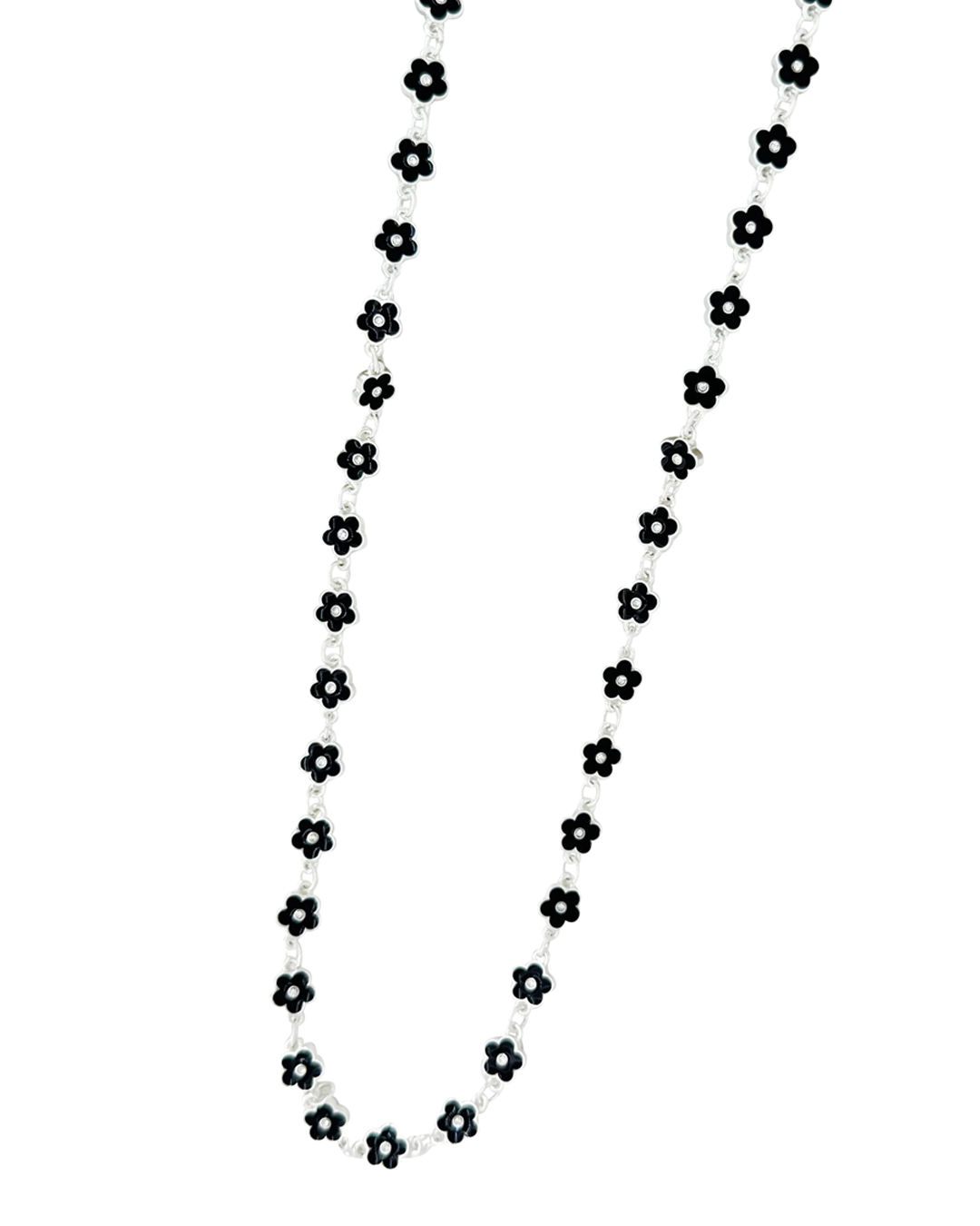 Halsband 4558 silverfärgat