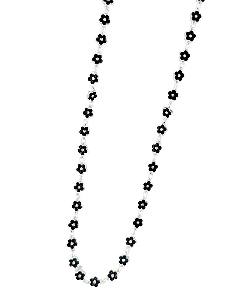 Halsband 4558 silverfärgat