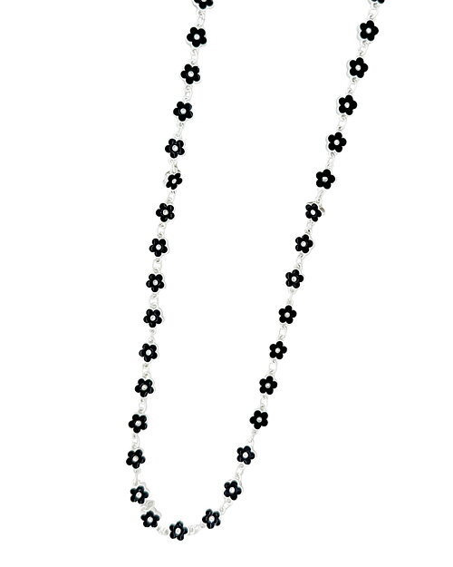 Halsband 4558 silverfärgat