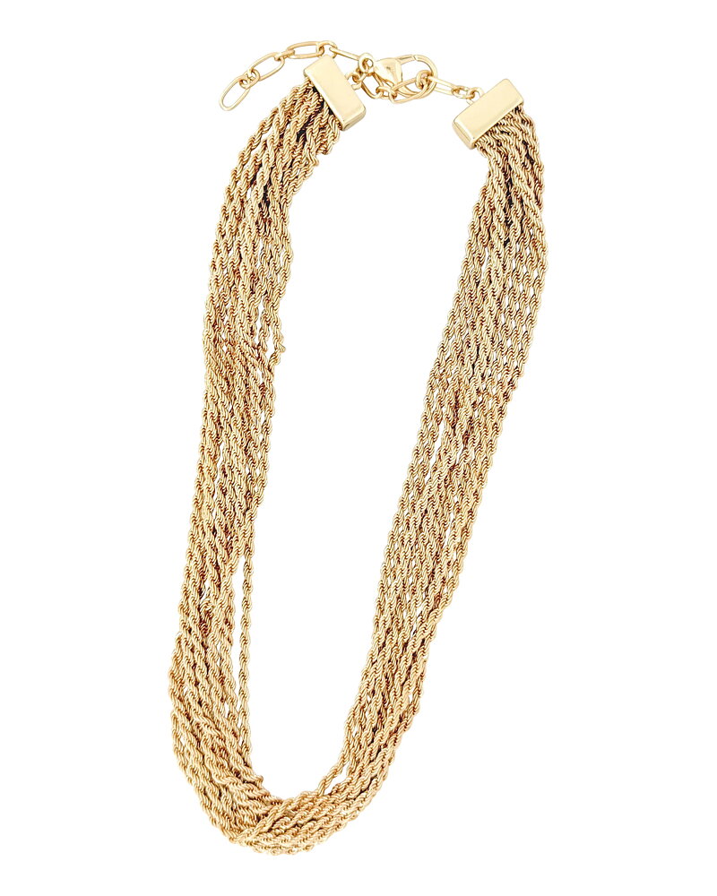Halsband 4564 guldfärgat