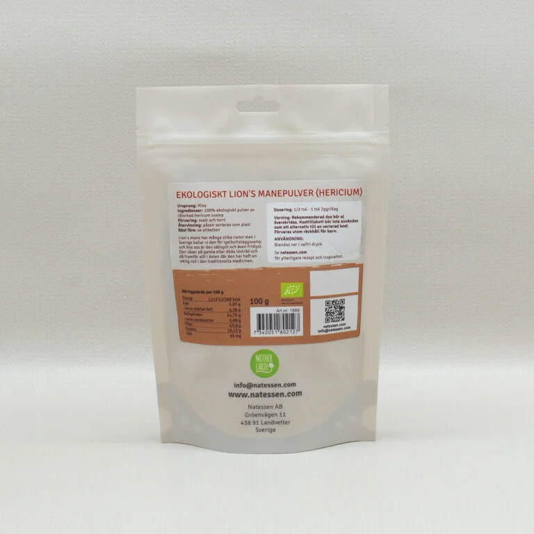 Lion's Mane Powder 100g EKO, Mother Earth - 2
