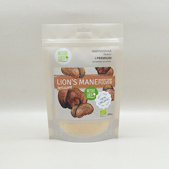 Lion's Mane Powder 100g EKO, Mother Earth