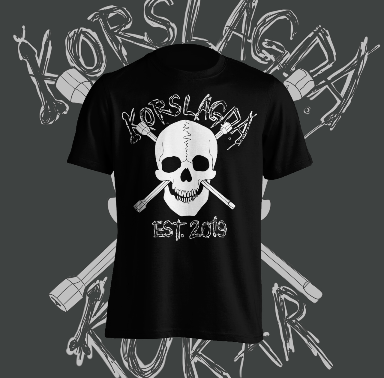 KORSLAGDA - Est. 2019 T-shirt