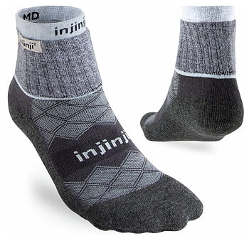 Injinji Naisten Liner + Runner Harmaa