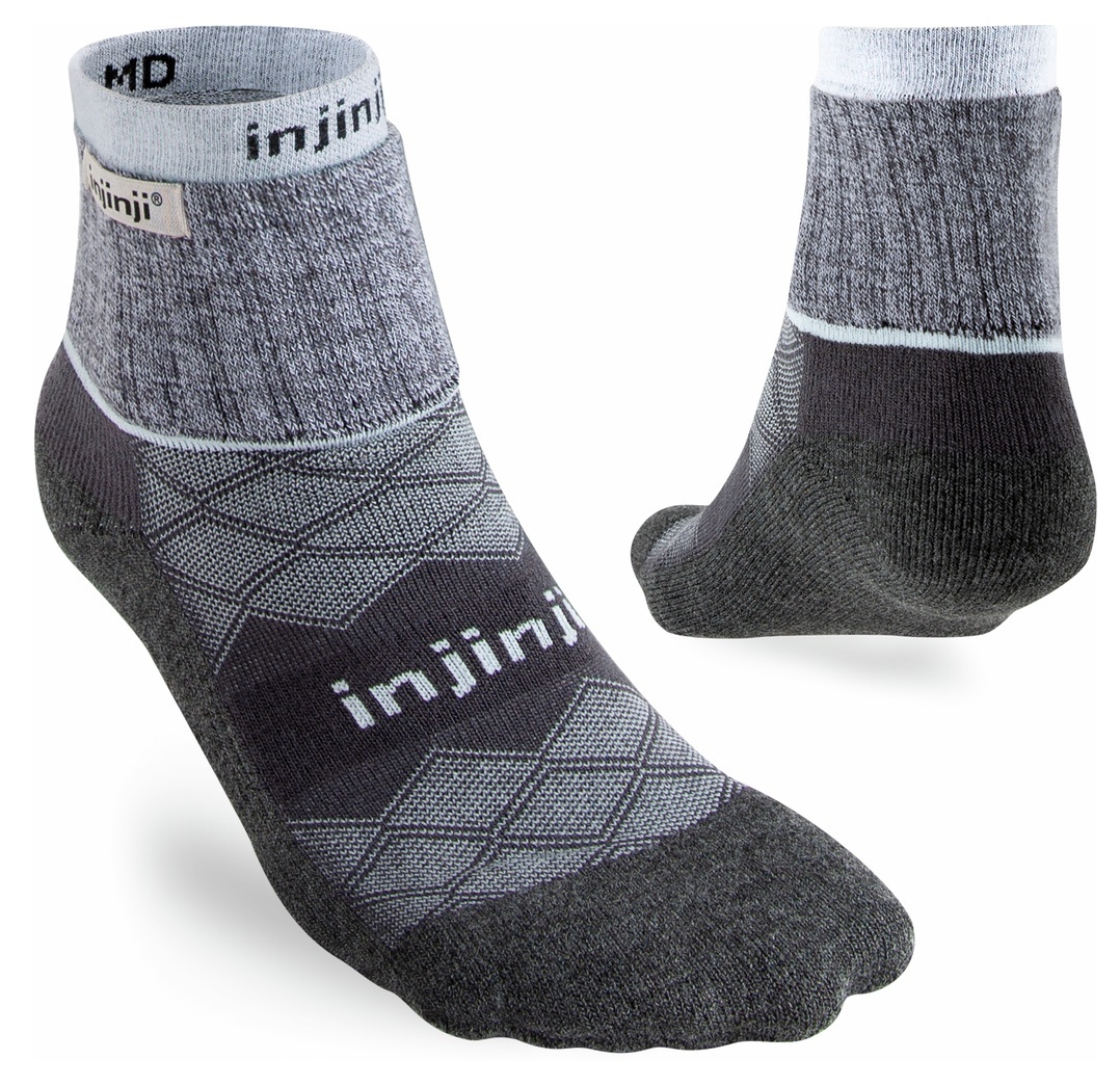 Injinji Women's Liner + Runner Gray