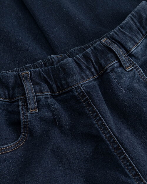 Mirakelbyxa Donna loose mörk denim - 6