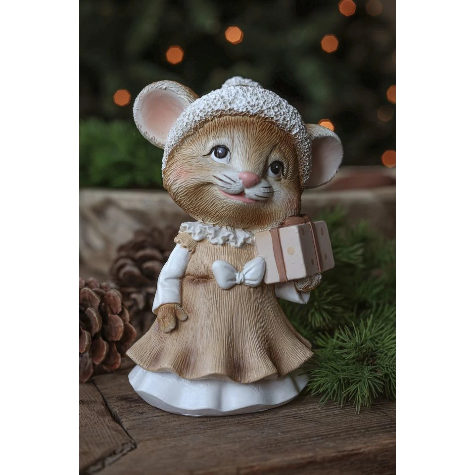Christmas mouse Mr &amp; Mrs, two varieties - Majas Cottage - 3