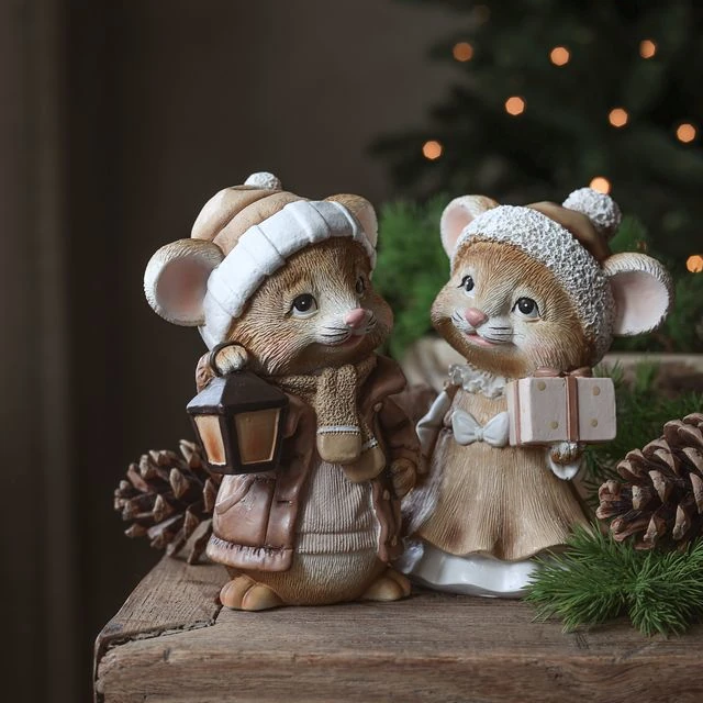 Julmus "Mr & Mrs" två sorter - Majas Cottage