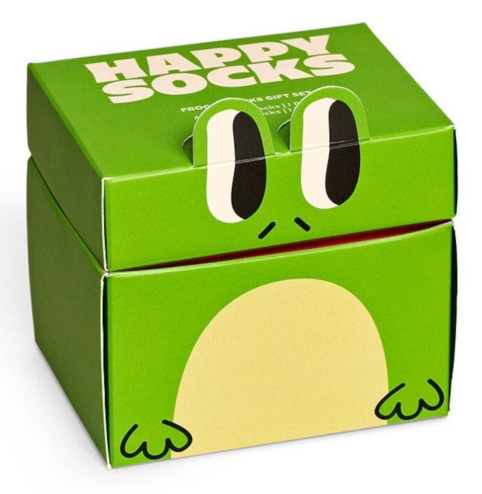 Happy Socks 2-Pack Mini & Me Froggys Gift Set - 2