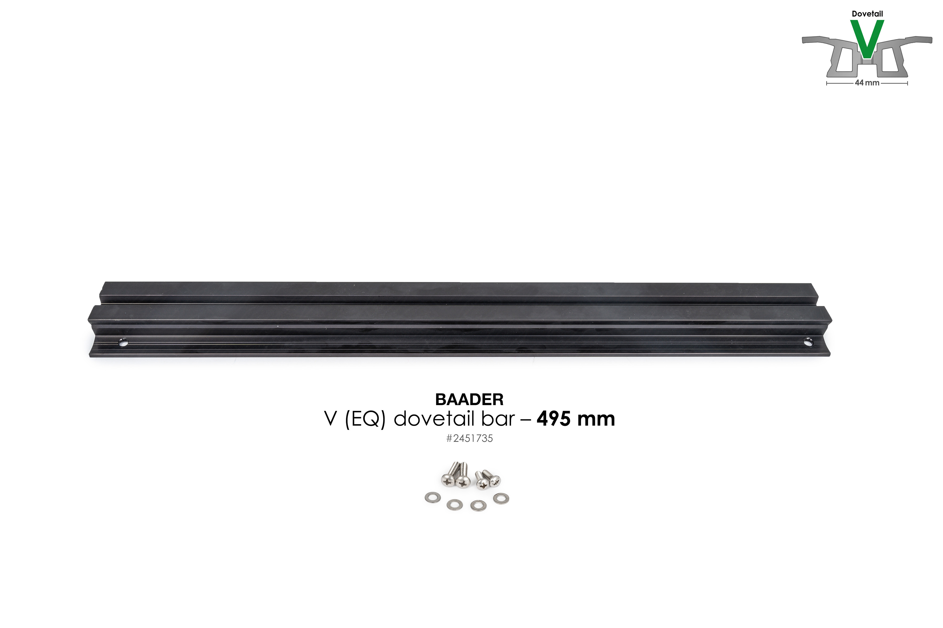 BAADER MONTERINGSSKENA AV VIXENTYP FÖR 8" RASA - 3