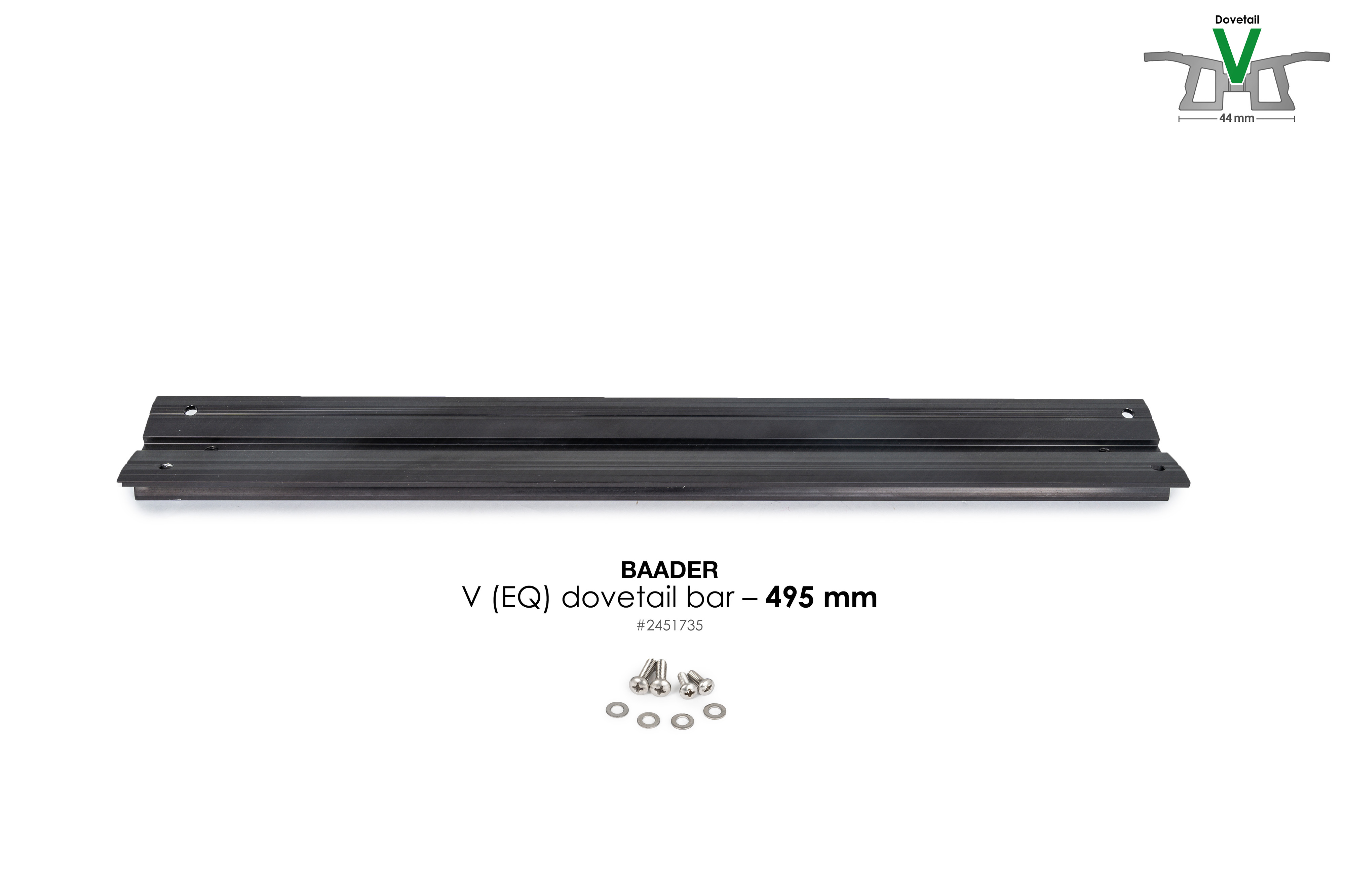 BAADER MONTERINGSSKENA AV VIXENTYP FÖR 8" RASA - 2