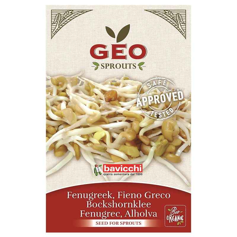 Bockhornsklöverfrö GEO Groddar  35g EKO, Mother Earth