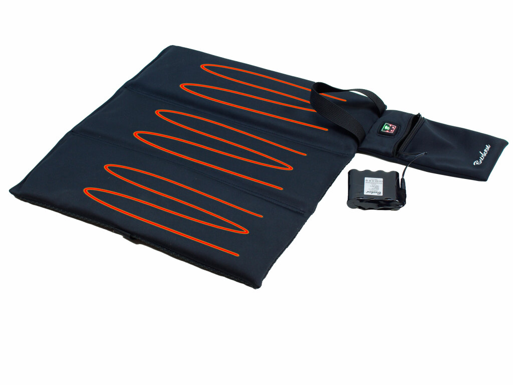 Uppvärmd sittdyna med batteri & USB-laddkabel från Bucken®   - 5