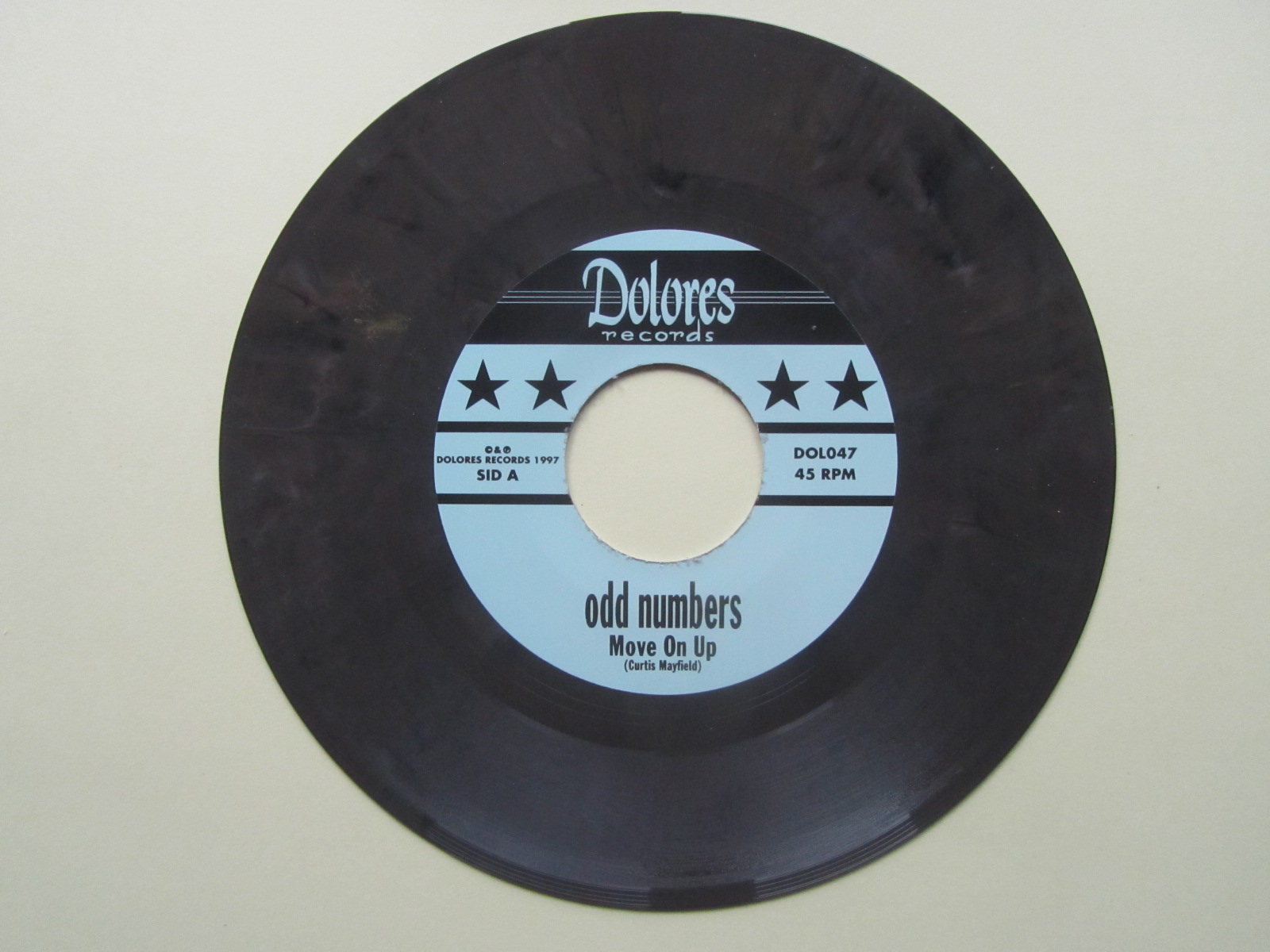 Odd Numbers Move On Up / I Am One7" Singel - 3