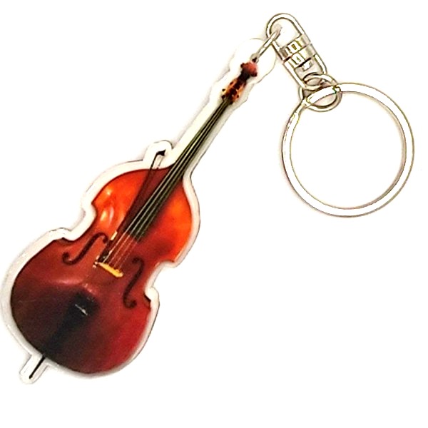 Key ring: Double bass