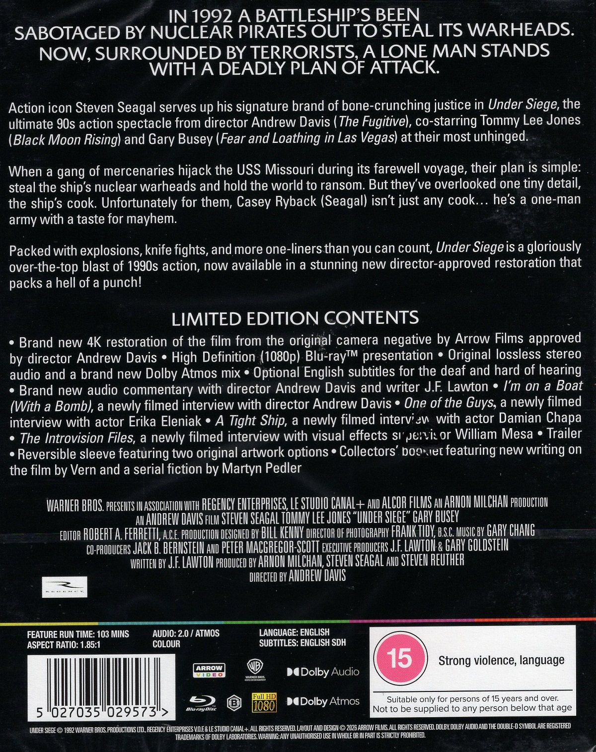 Under Siege (Limited Edition) (ej svensk text) (Blu-ray) - 2