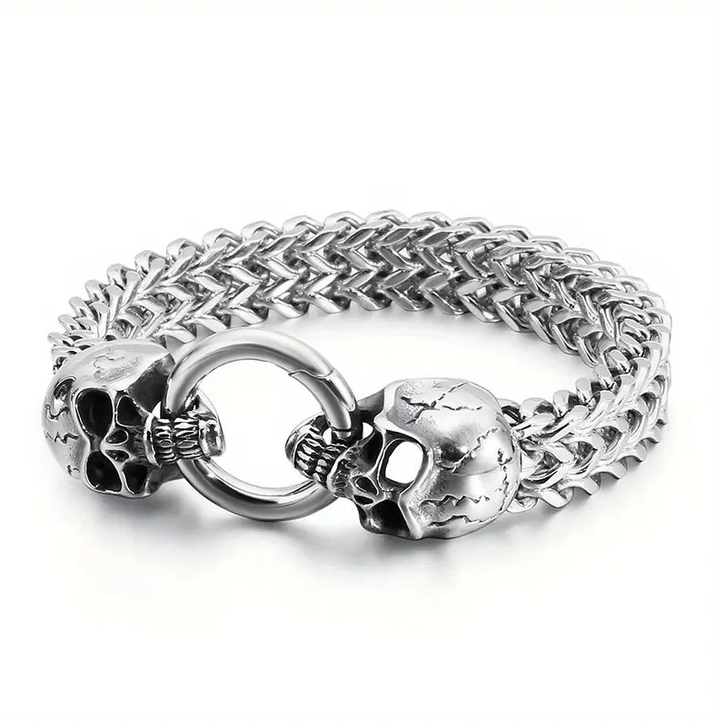 Armbånd: Kranier "Rockwear Collection"