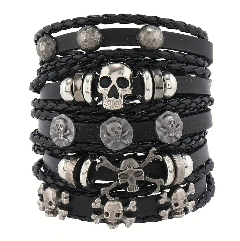 Rannekorut: 5 eri rannekorun setti "Rockwear Collection".