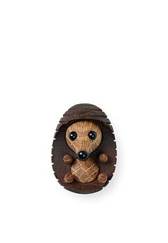 Stick Igelkott Mini Trädekoration 3 cm