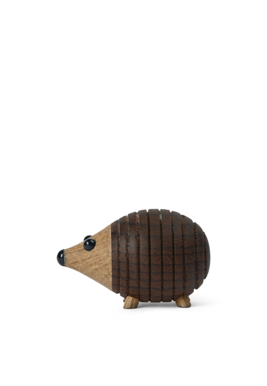 Spike hedgehog Mini wooden decoration 3 cm - 3