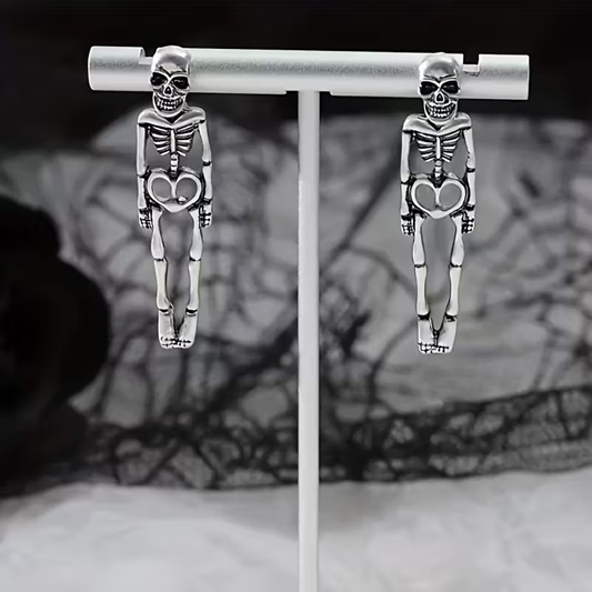 Korvarenkaat: Skeleton "Rockwear Collection" - 2