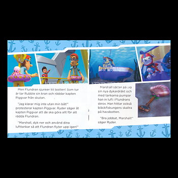 Valparna räddar en bläckfiskunge - PAW PATROL MINIBÖCKER - MB281 - 12