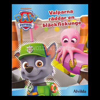 Valparna räddar en bläckfiskunge - PAW PATROL MINIBÖCKER - MB281 - 12