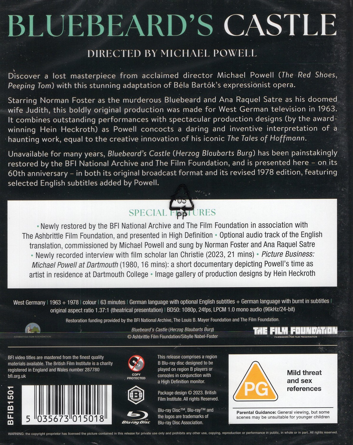 Bluebeard's Castle (ej svensk text) (Blu-ray) - 2