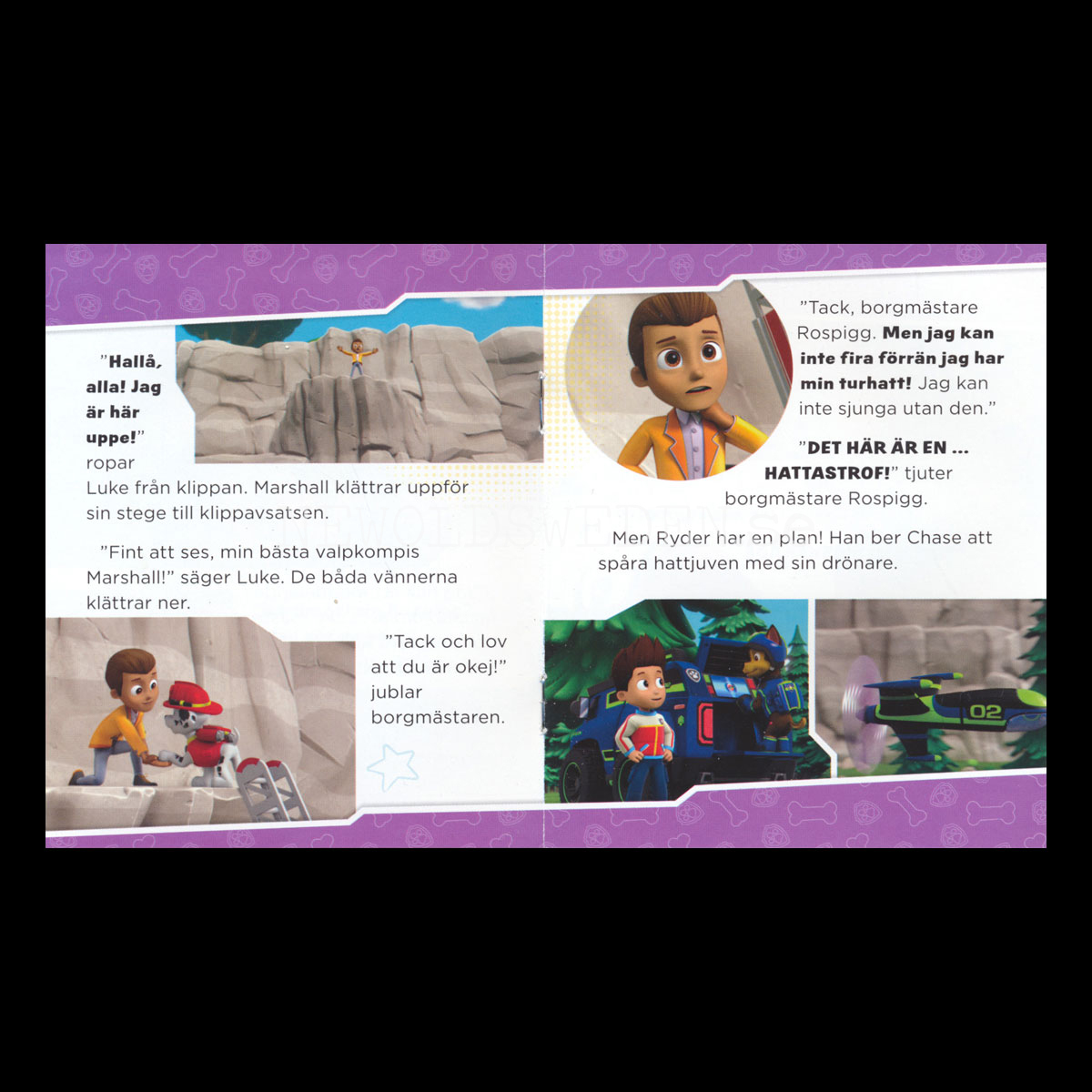 Valparna räddar Luke Stars - PAW PATROL MINIBÖCKER - MB283 - 20 - 2