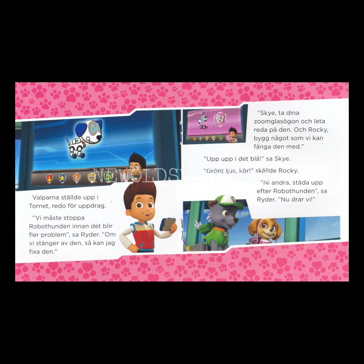 Valparna räddar Ryders robot- PAW PATROL MINIBÖCKER - MB281 - 7 - 2