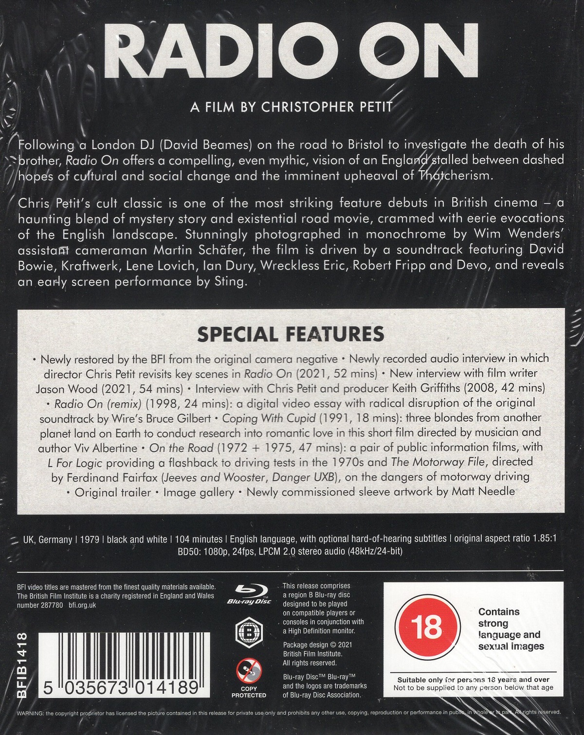 Radio On (ej svensk text) (Blu-ray) - 2