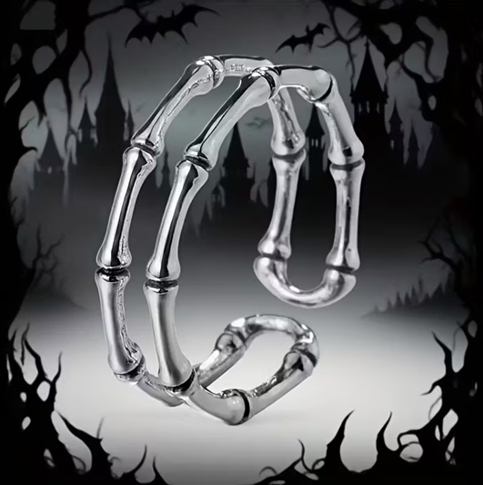 Ring: Skeleton bones "Rockwear Collection"