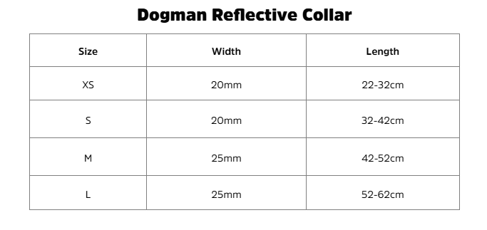 Dogman Reflective Collar with flaps S 32-42cm - 3