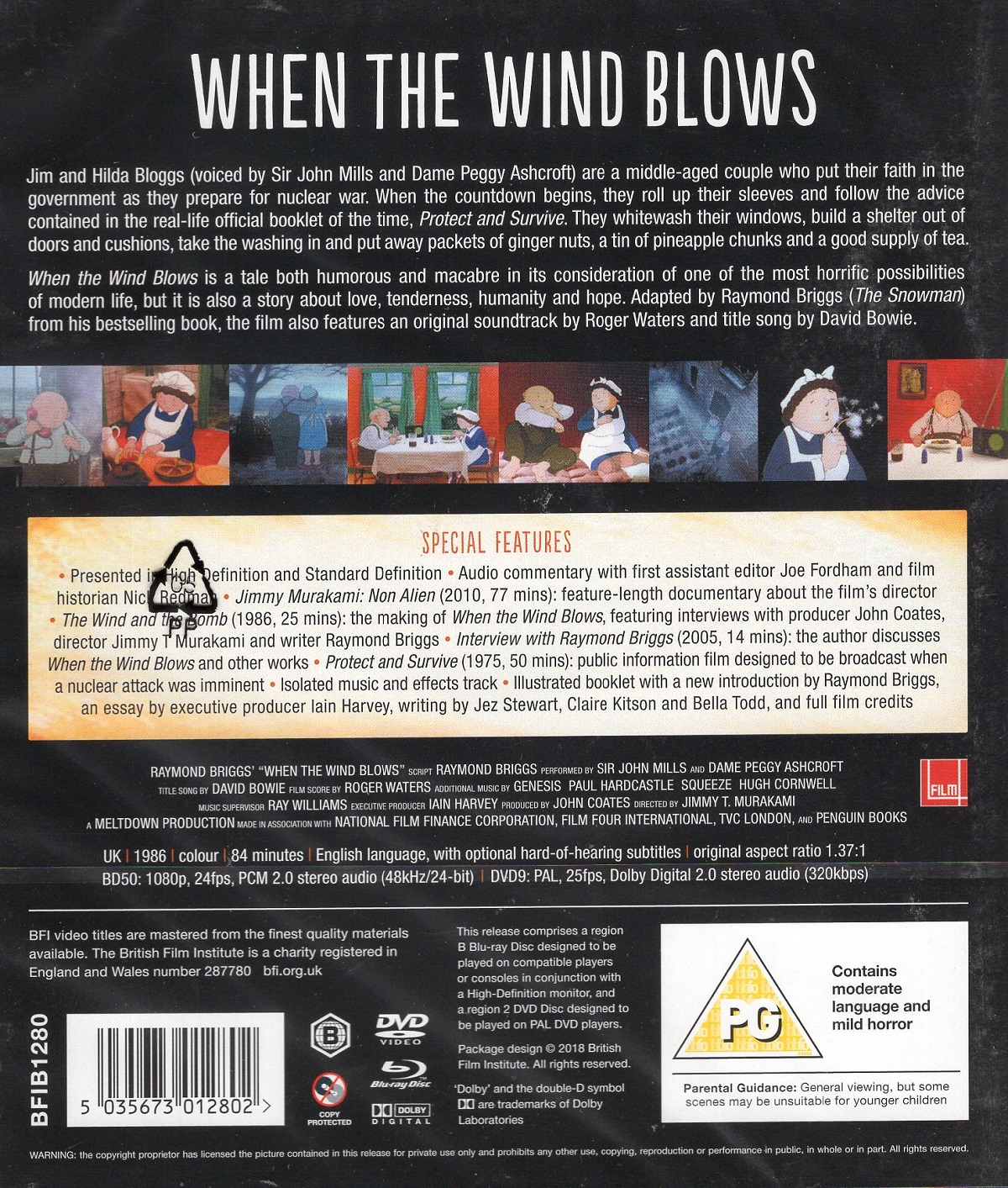 When the Wind Blows (ej svensk text) (Blu-ray + DVD) - 2