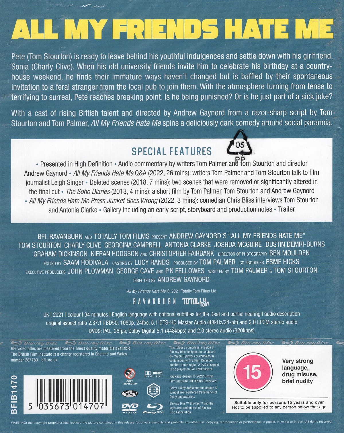 All My Friends Hate Me (ej svensk text) (Blu-ray + DVD) - 2