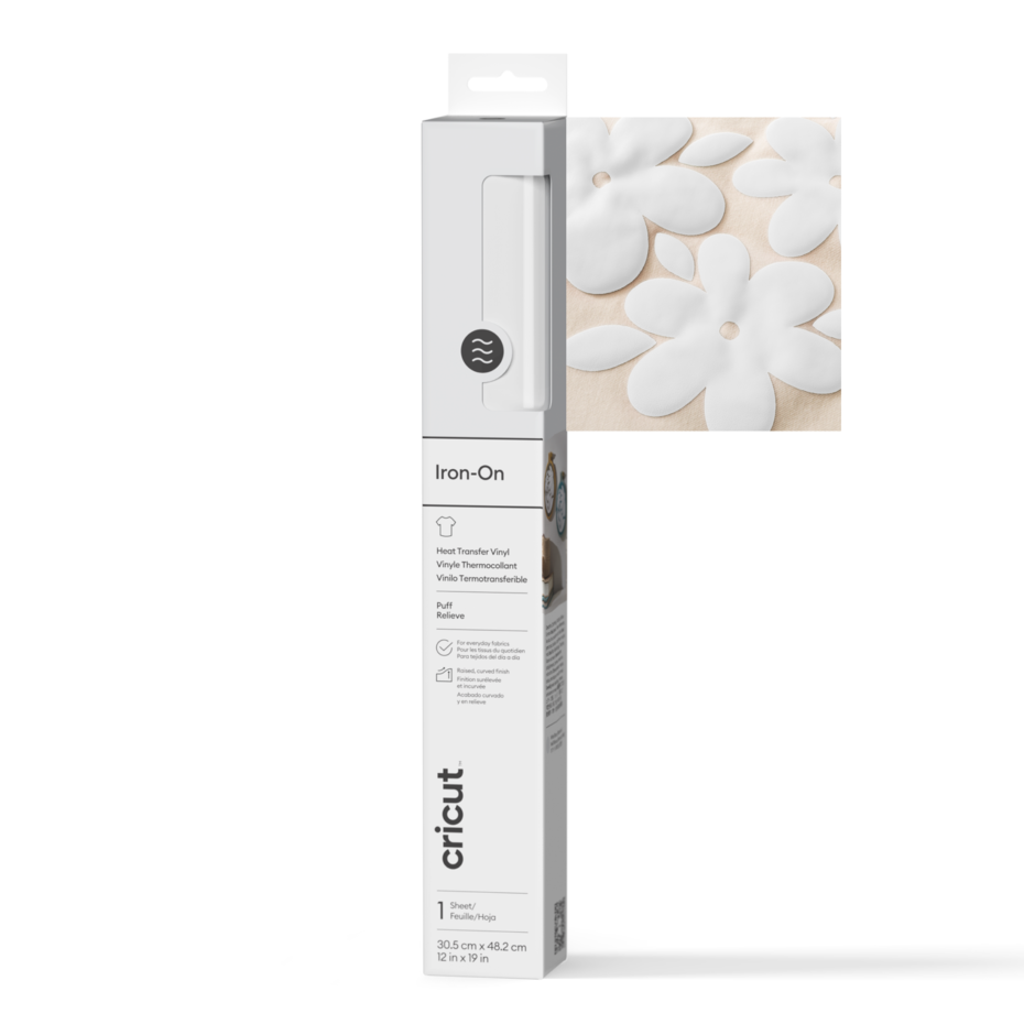 PUFF Iron-On - VIT 30,5 cm x 48,2 cm, Cricut - 2