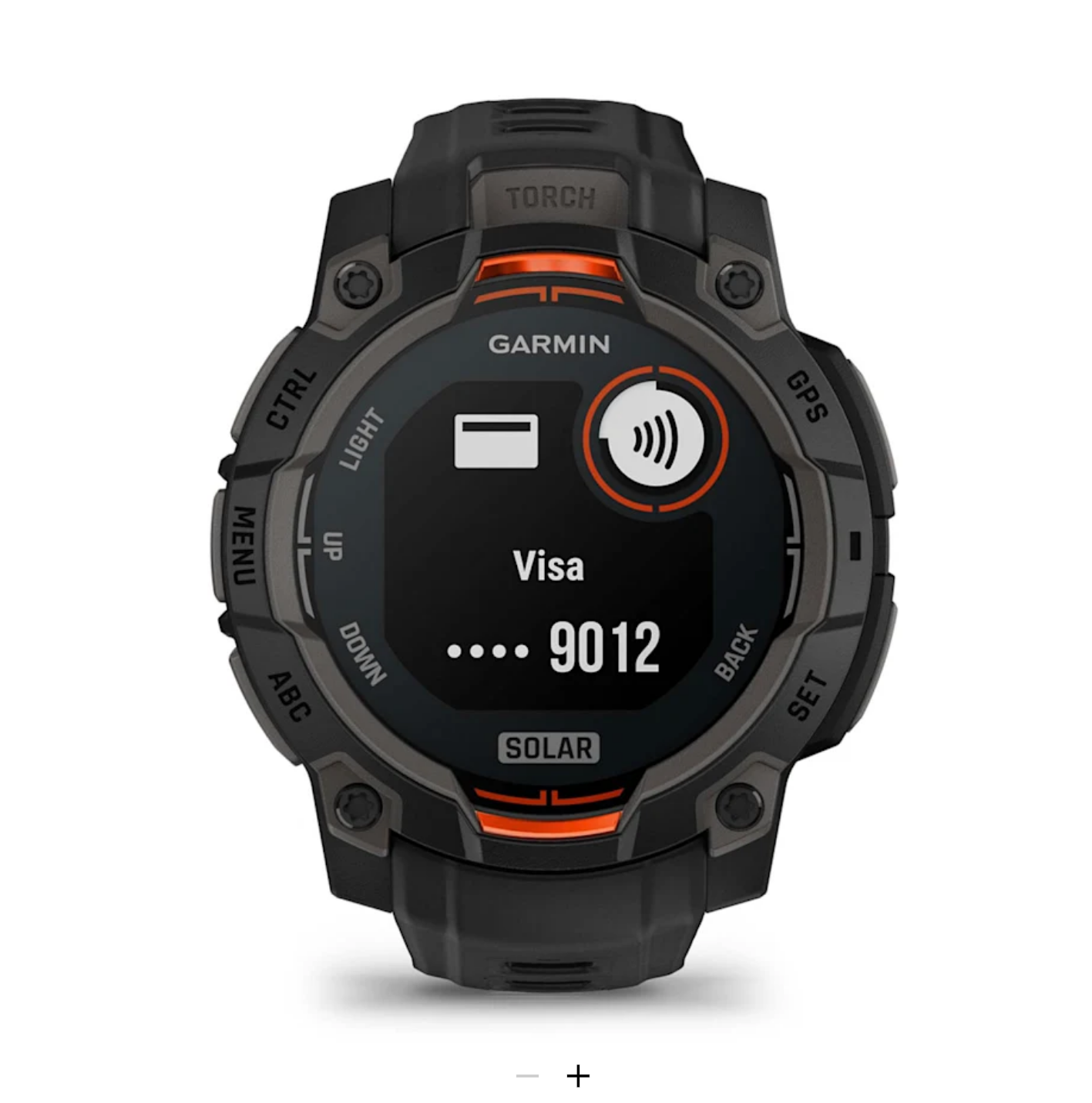 Garmin Instinct® 3 - 45 mm, Solar - Black with black wristband - 11
