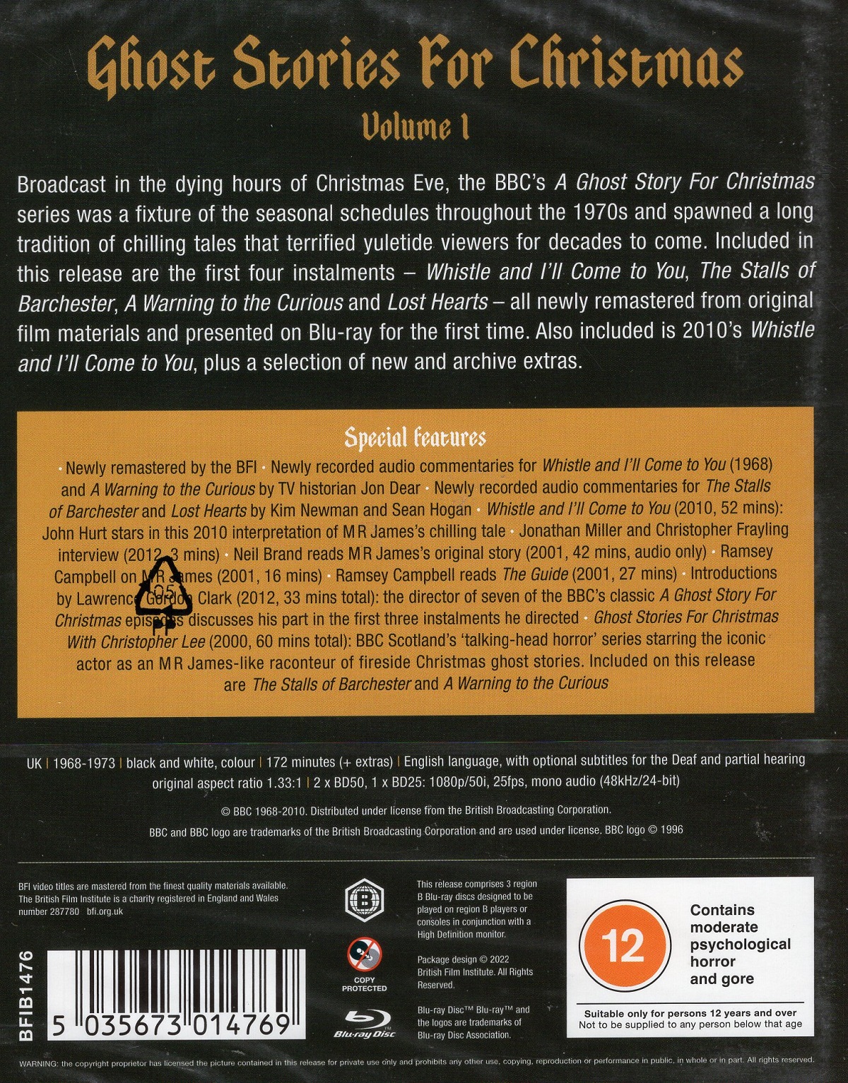 Ghost Stories For Christmas: Volume 1 (ej svensk text) (Blu-ray) - 2