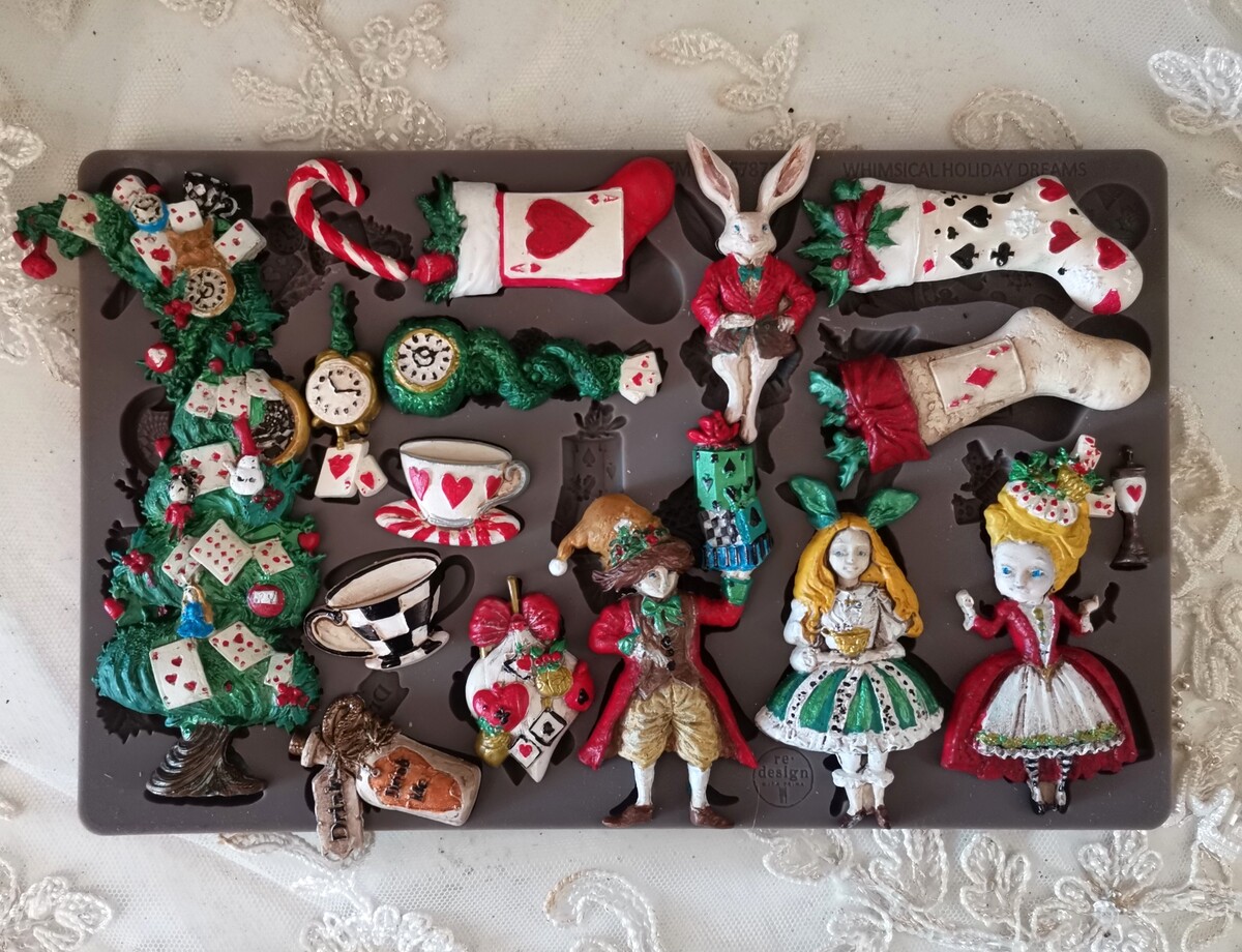 Whimsical Holiday Dreams, Silikonform, re-design Prima Marketing - 3