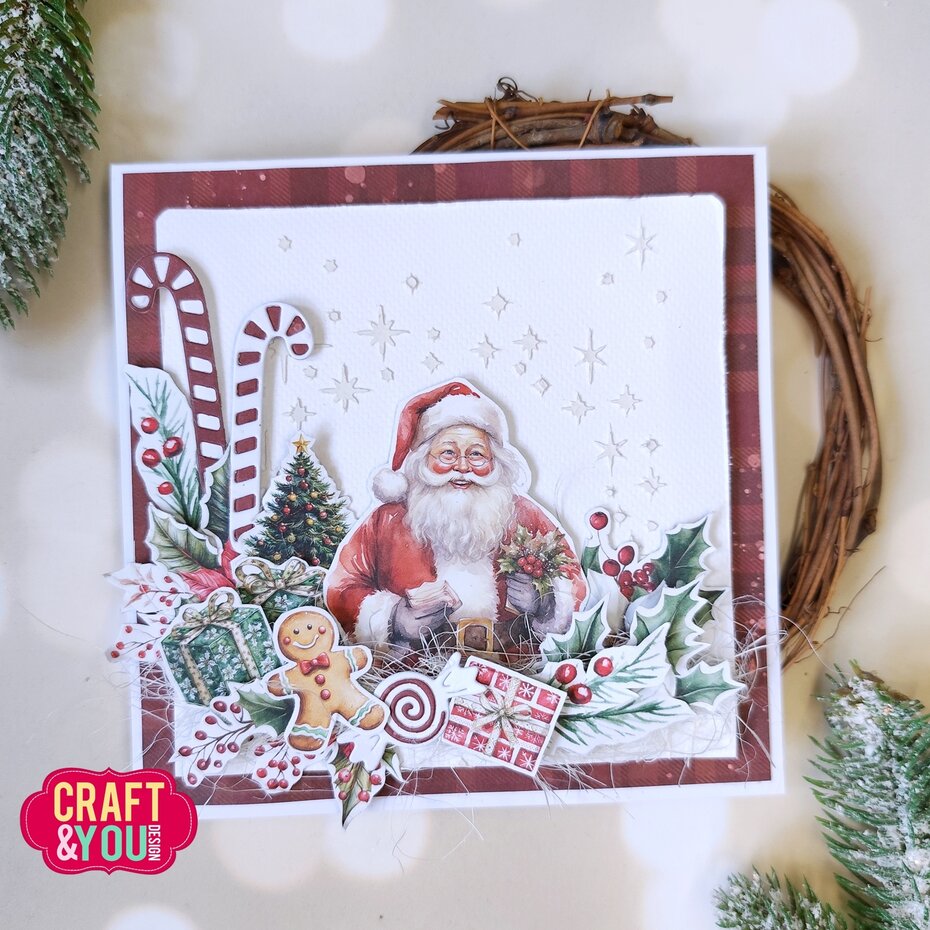 Christmas Time 12"x12" paper pack, Craft & You Design - 9