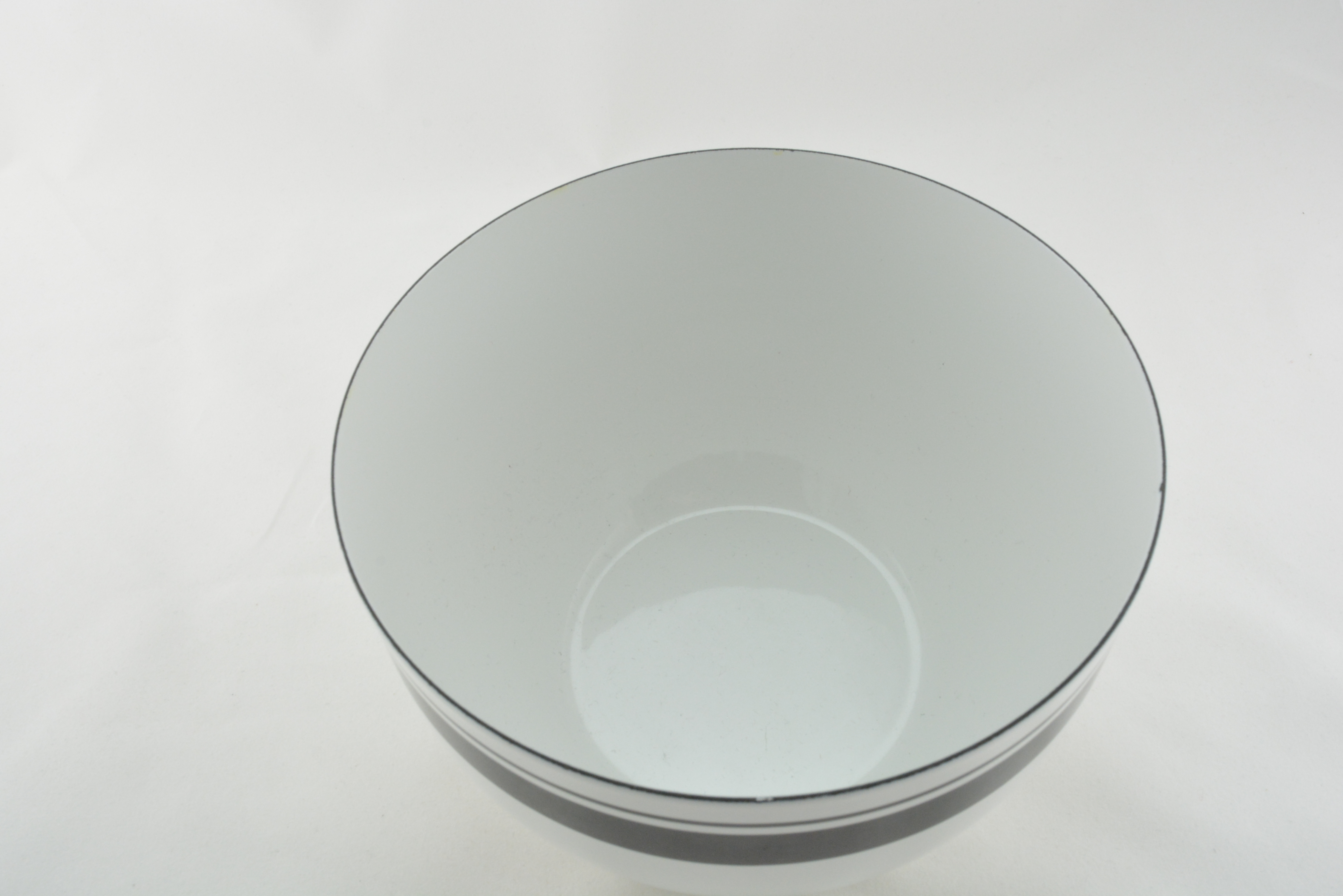Kulho, emali, 1,6 l, Faenza, musta, KF/PW - 3