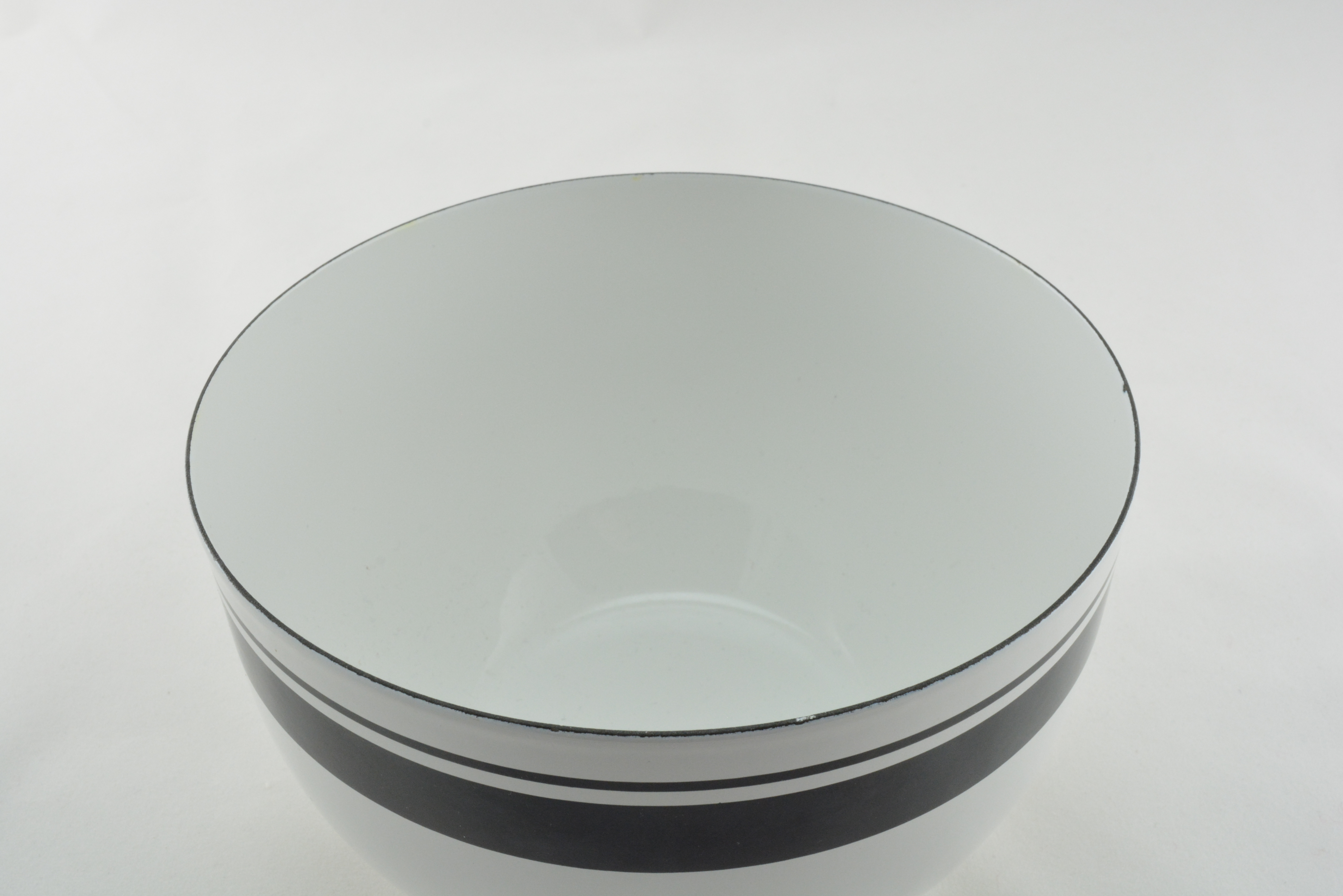 Kulho, emali, 1,6 l, Faenza, musta, KF/PW - 2
