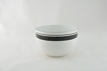 Kulho, emali, 1,6 l, Faenza, musta, KF/PW