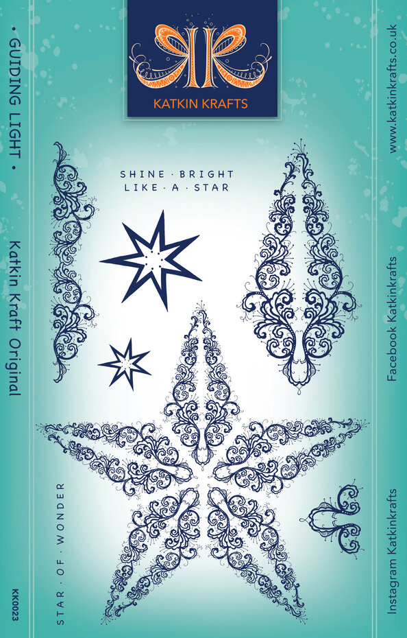 Guiding Light, A5 Clear Stamp, Katkin Krafts