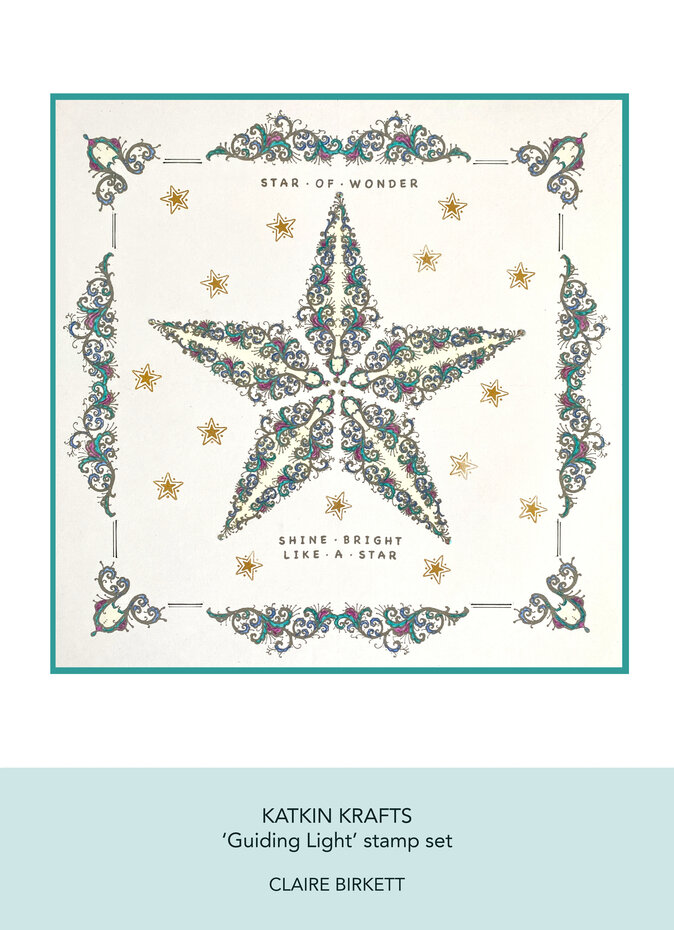 Guiding Light, A5 Clear Stamp, Katkin Krafts - 4