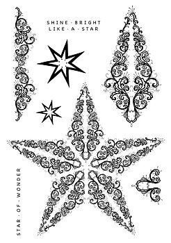 Guiding Light, A5 Clear Stamp, Katkin Krafts