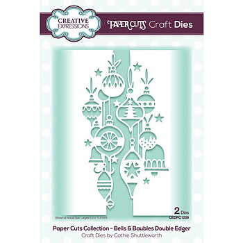 Bells and Baubles Double Edger, Dies, Creative Expressions 