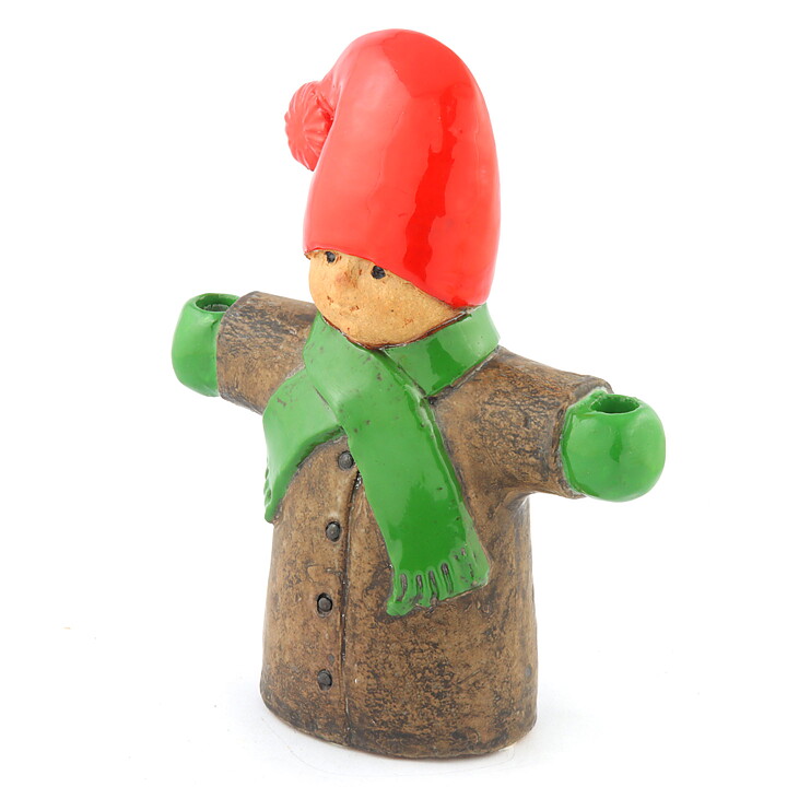 Lisa Larson (Julius & Juliana 1979) Lovely Boy Candleholder 21 cm <Studio Production>