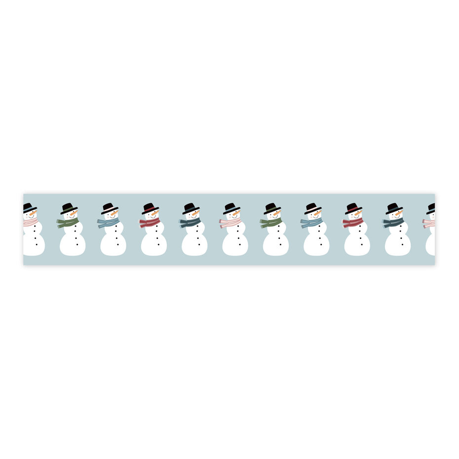 Let's Make A Snowman - Winter Fun, Washi Tape, Echo Park, 